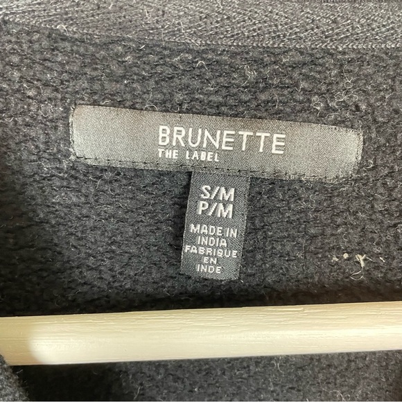 Brunette the Label Wine Crewneck Sweater Size S/M - Picture 5 of 7